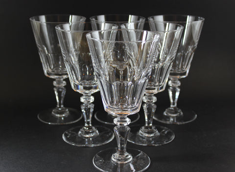 Vintage Stunning WATERFORD CRYSTAL LISMORE Set of 4 Brandy Glasses. Clear,  Vertical Cut on Bowl, Multisided Stem. Signed. -  Canada