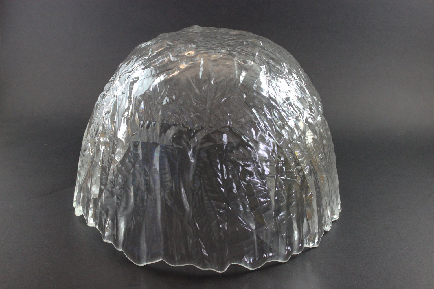 Walther Glas, Large Ice Effect Crystal Bowl