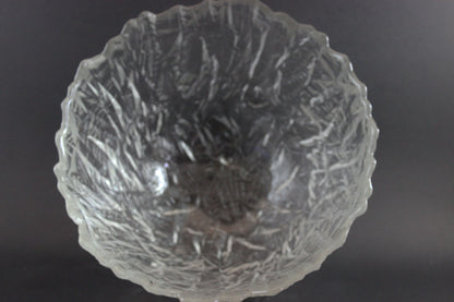 Walther Glas, Large Ice Effect Crystal Bowl