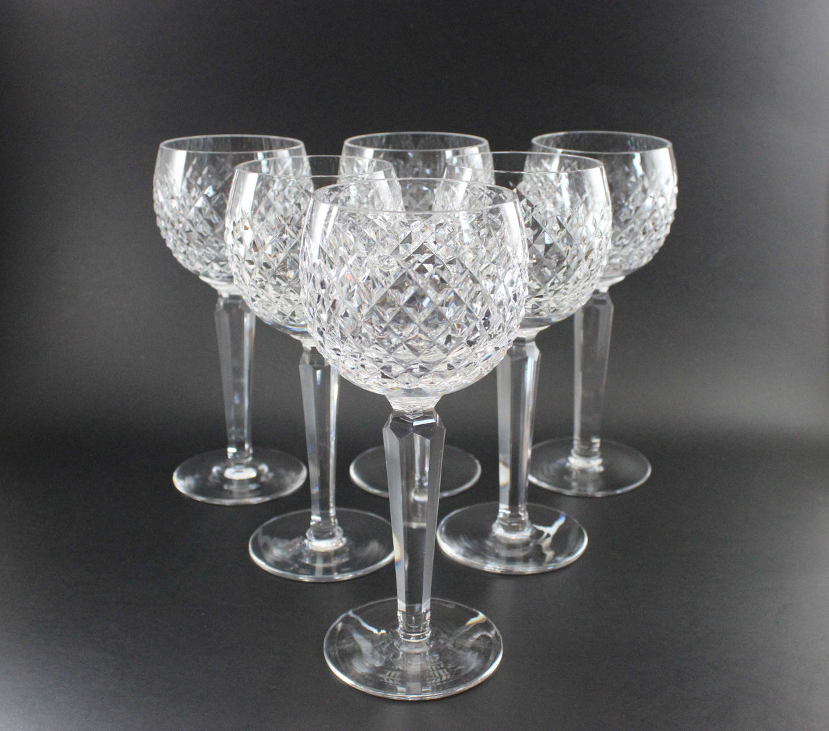 Waterford Crystal, Alana pattern, Hock Wine Glasses