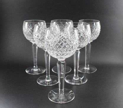 Waterford Crystal, Alana pattern, Hock Wine Glasses