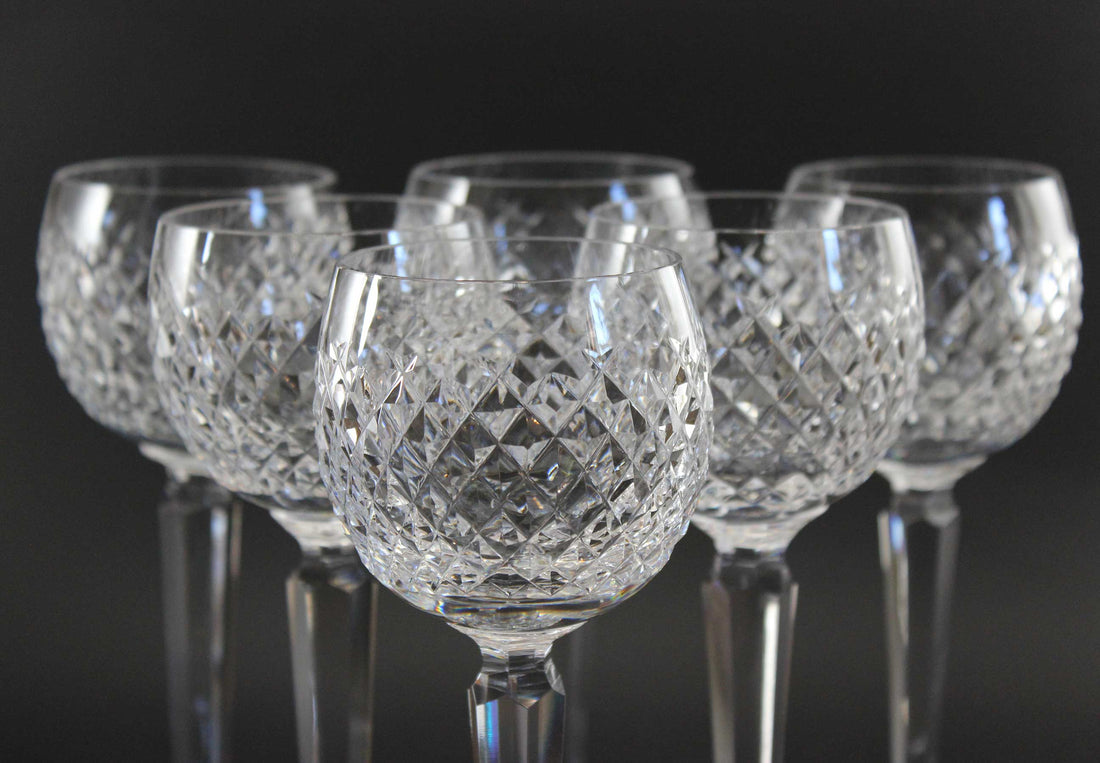Waterford Crystal, Alana pattern, Hock Wine Glasses