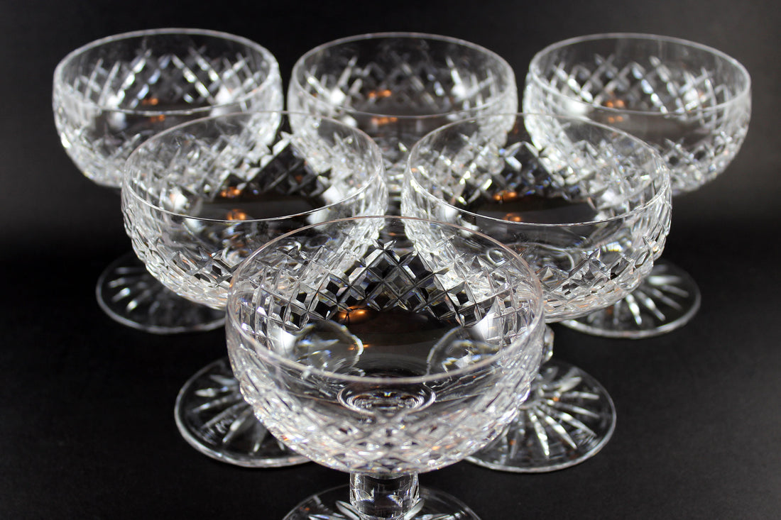 Waterford Crystal, Boyne Pattern, Champagne Coup