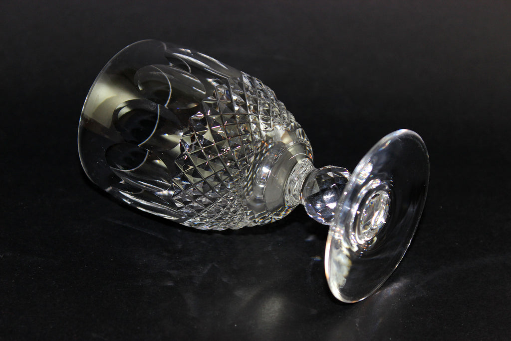Waterford Crystal Colleen Short Stem Claret Wine Glasses 4.75” SET