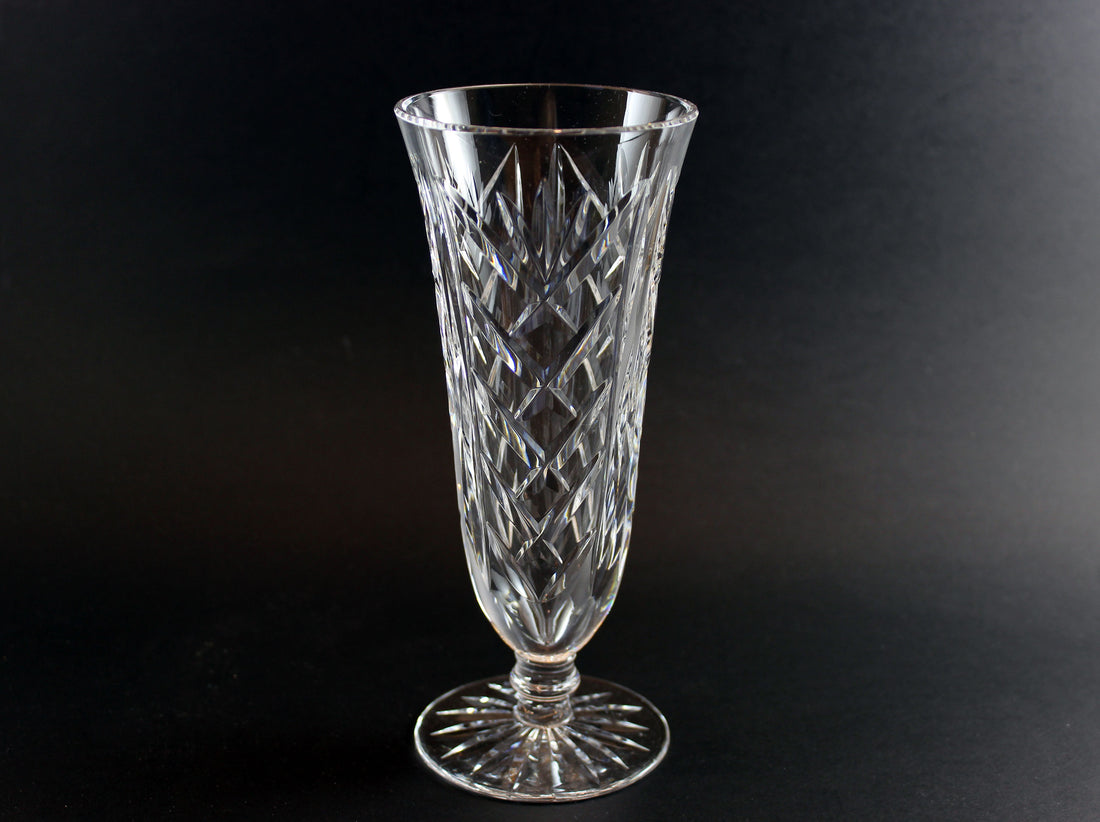 Waterford Crystal, Kilbarry Pattern, Footed Vase