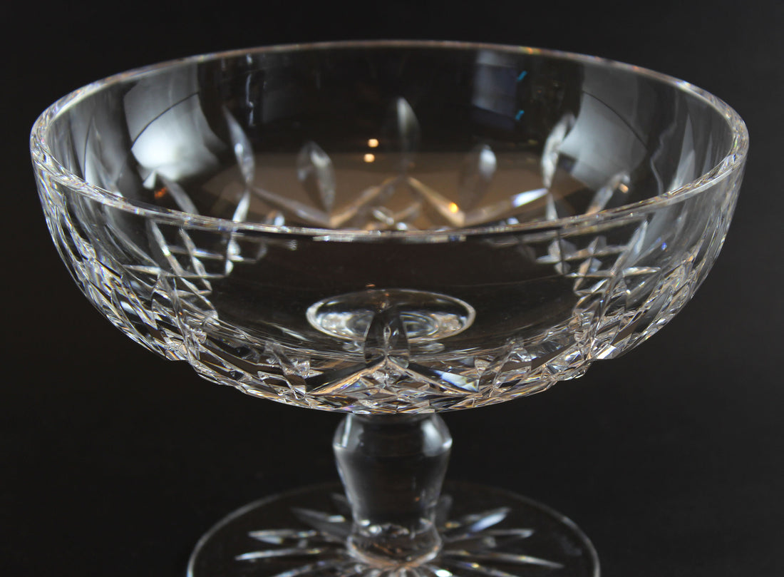 Waterford Crystal, Lismore Pattern, 6" Stemmed Compote or Candy Dish