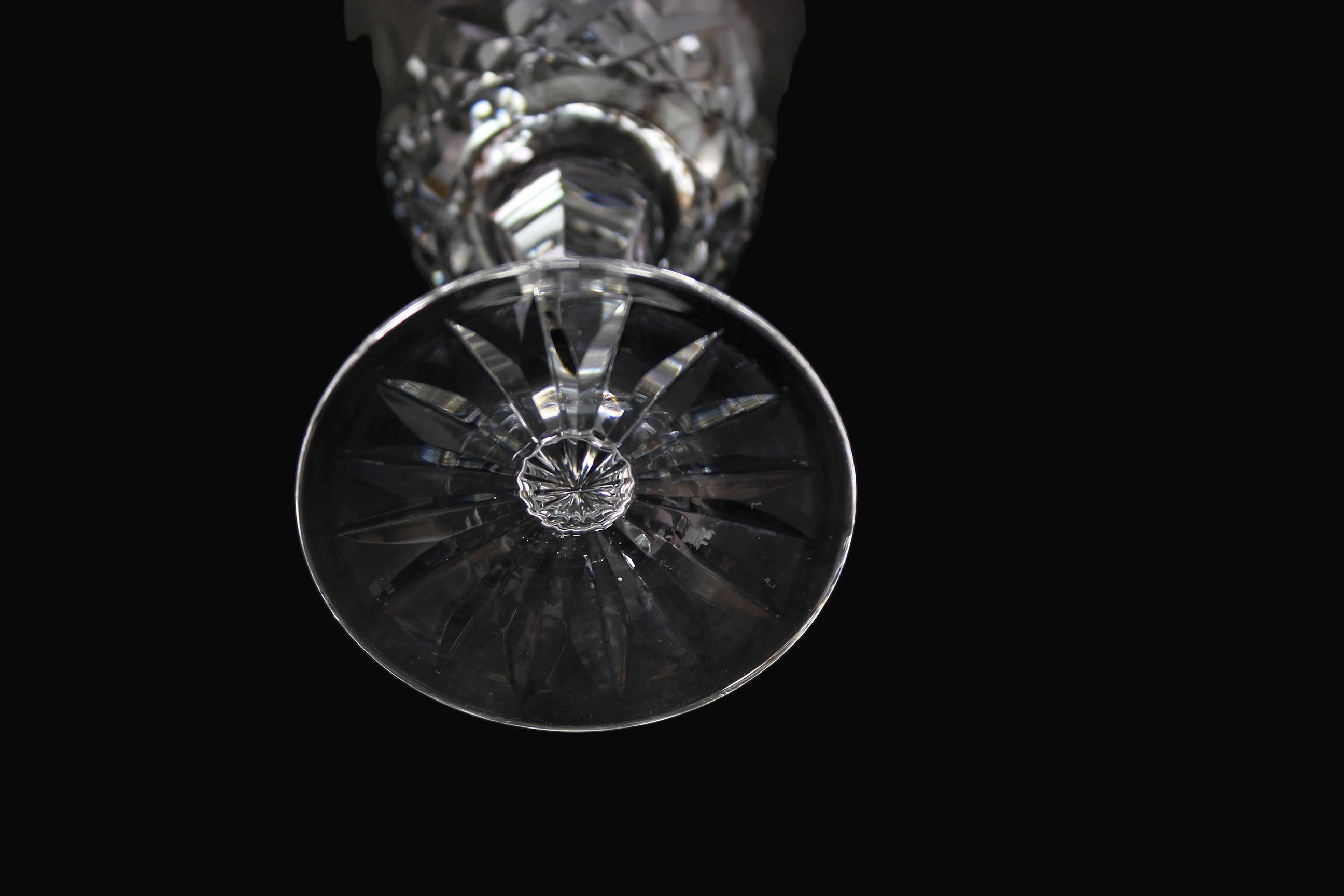Waterford Crystal, Lismore Pattern, Claret Wine Glasses