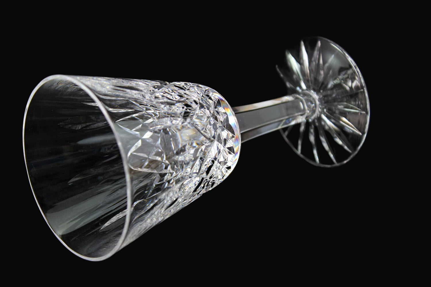 Waterford Crystal, Lismore Pattern, Claret Wine Glasses