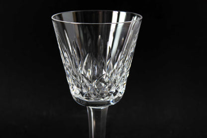 Waterford Crystal, Lismore Pattern, Claret Wine Glasses