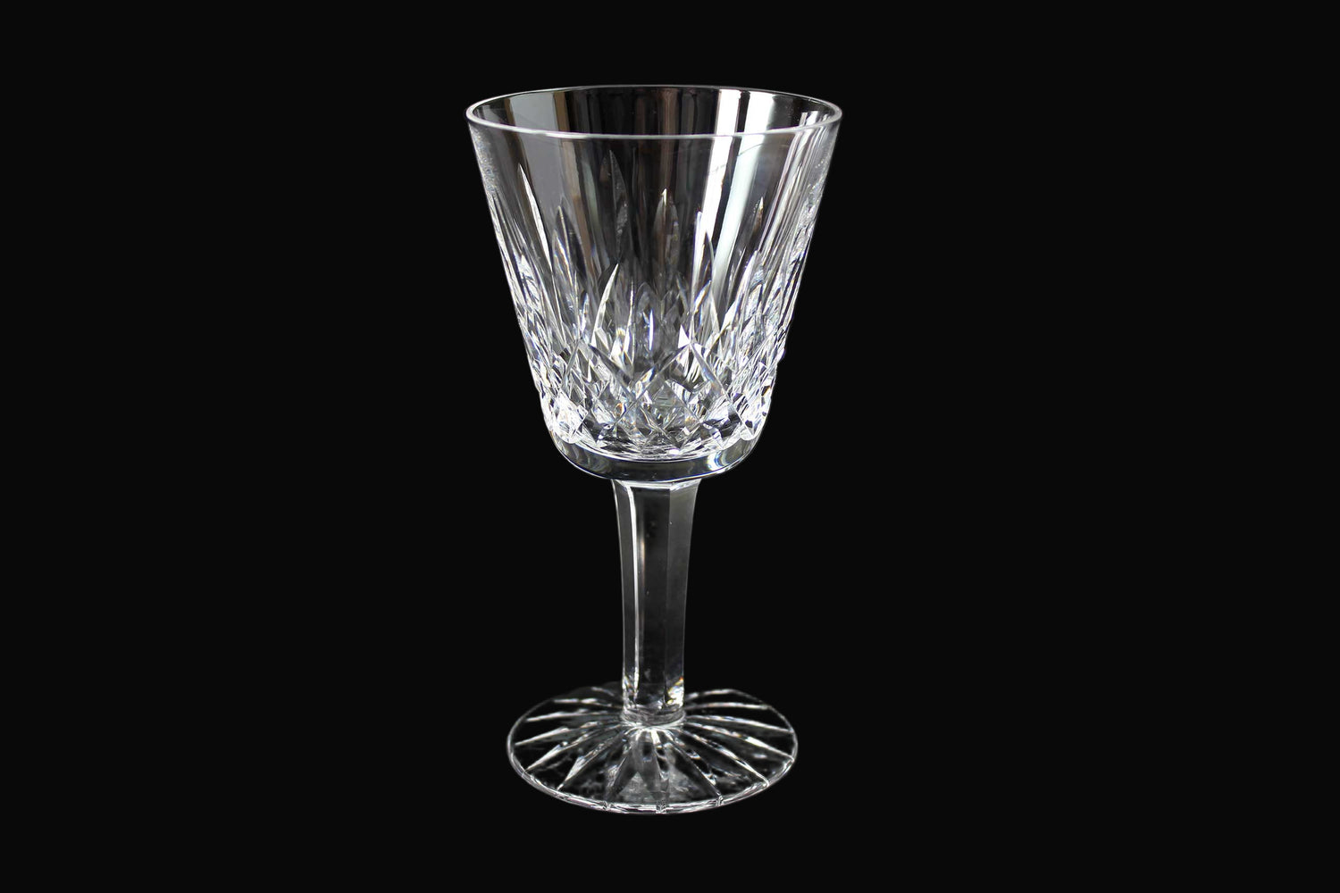 Waterford Crystal, Lismore Pattern, Claret Wine Glasses