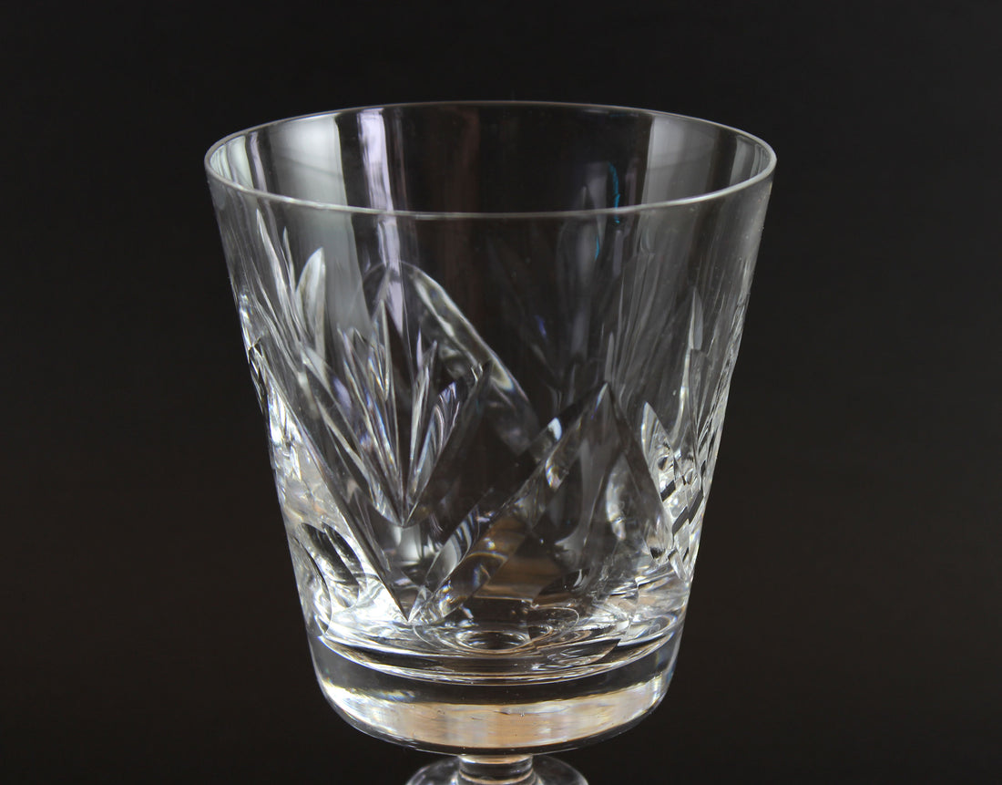 Webb Corbett Crystal, Water Goblet, Avon Pattern