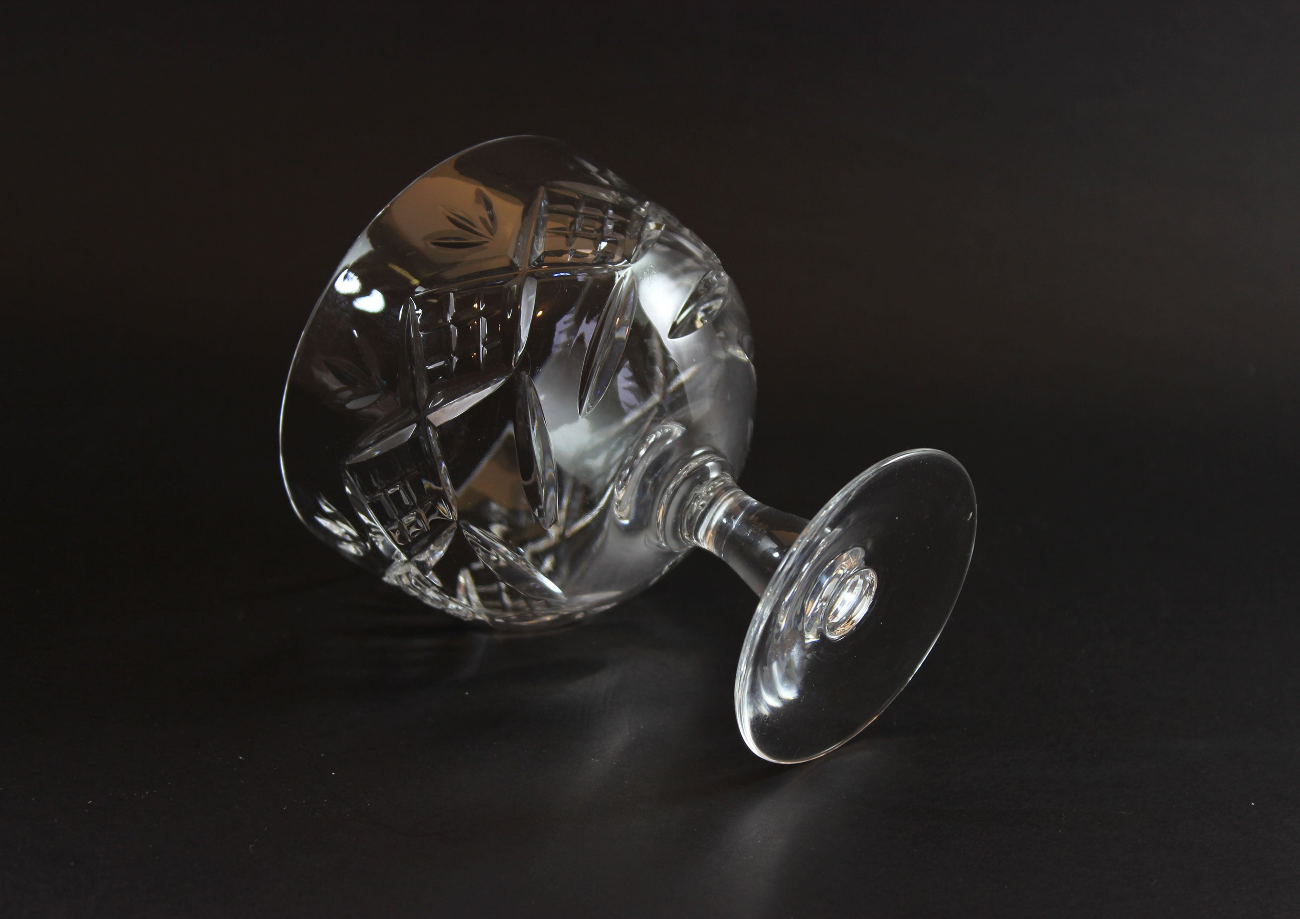 Webb Corbett Crystal, Champagne or Dessert Glasses