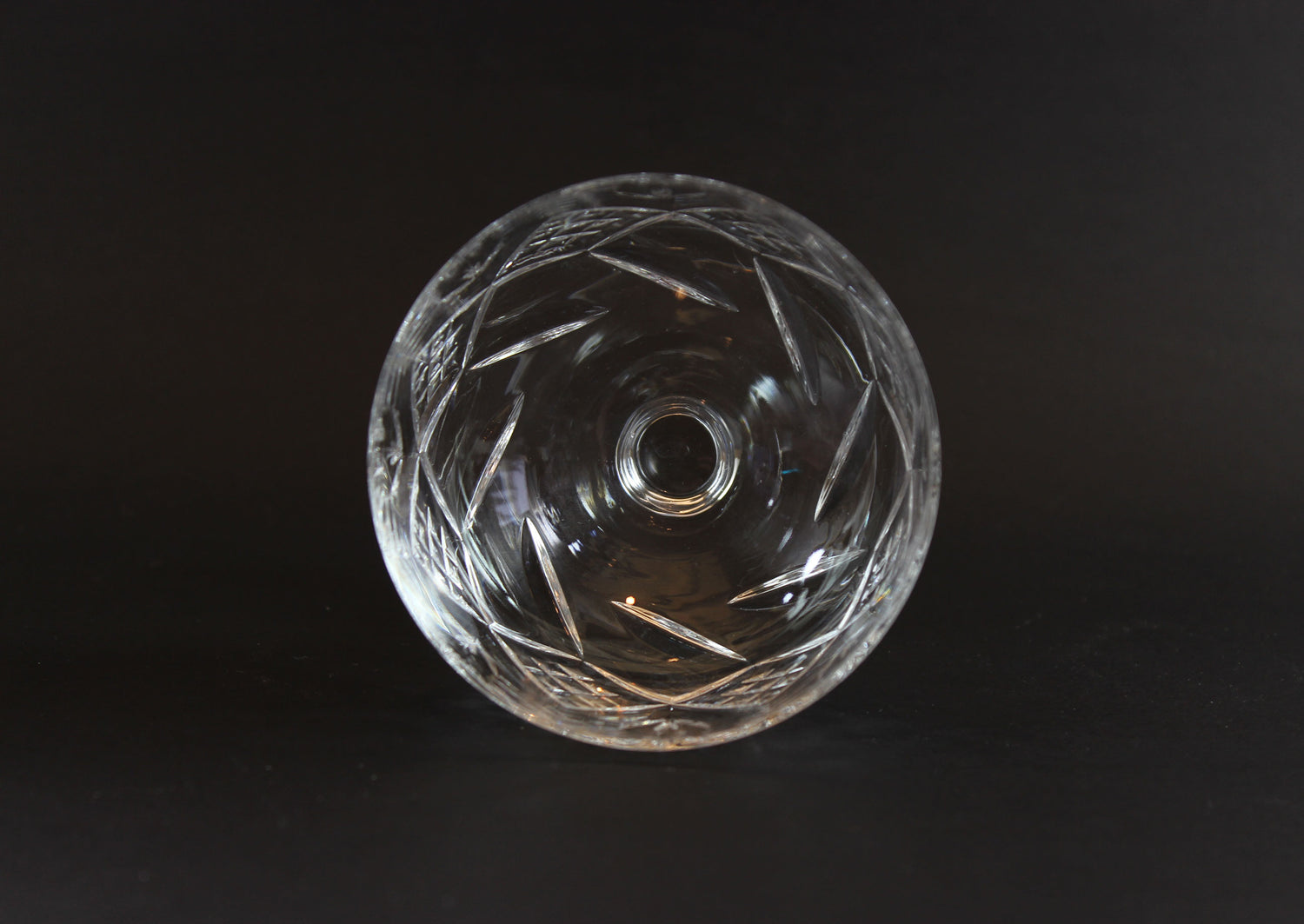 Webb Corbett Crystal, Champagne or Dessert Glasses
