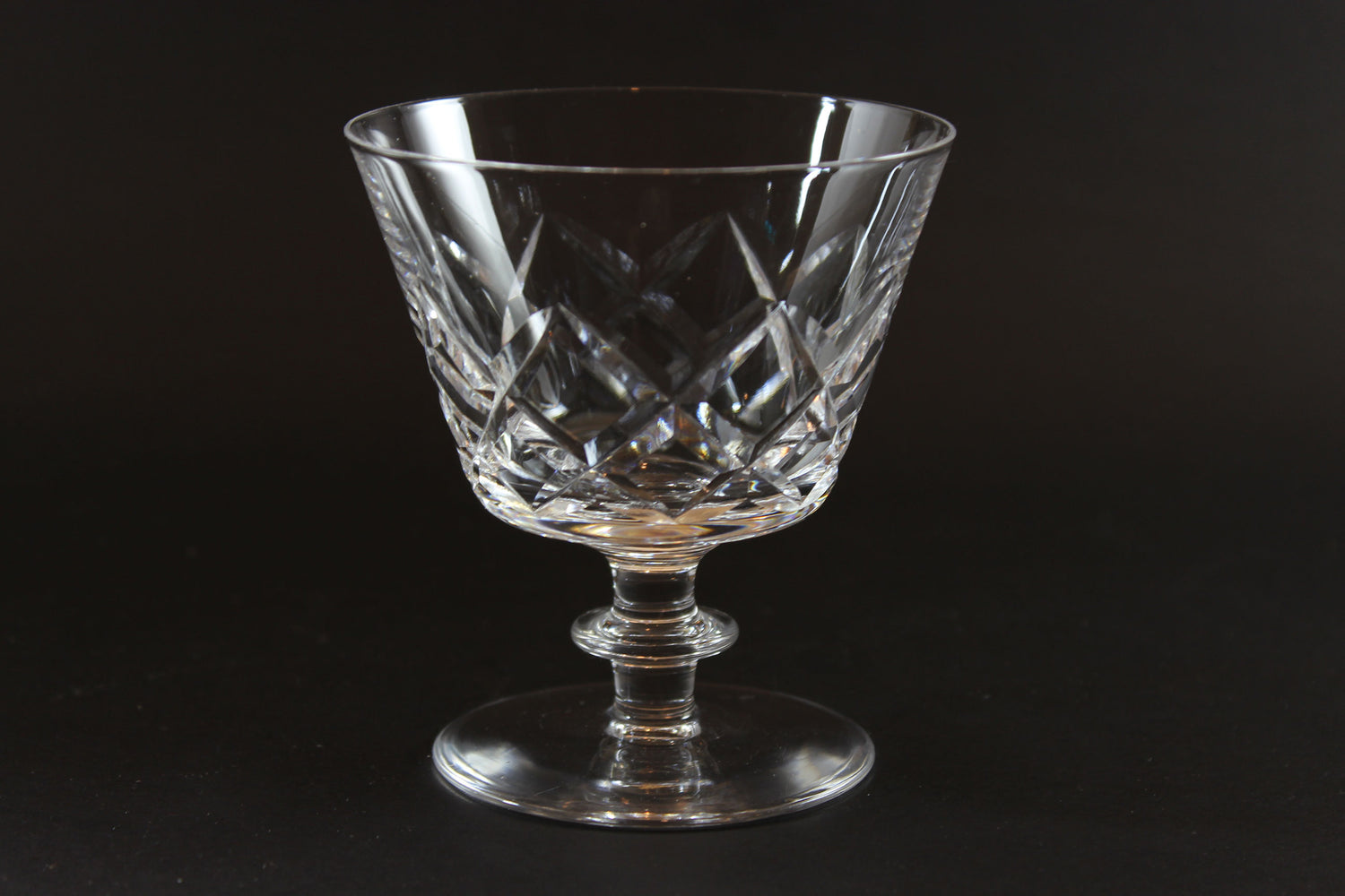 Webb Corbett Crystal, Cocktail Glasses, Pattern Unknown