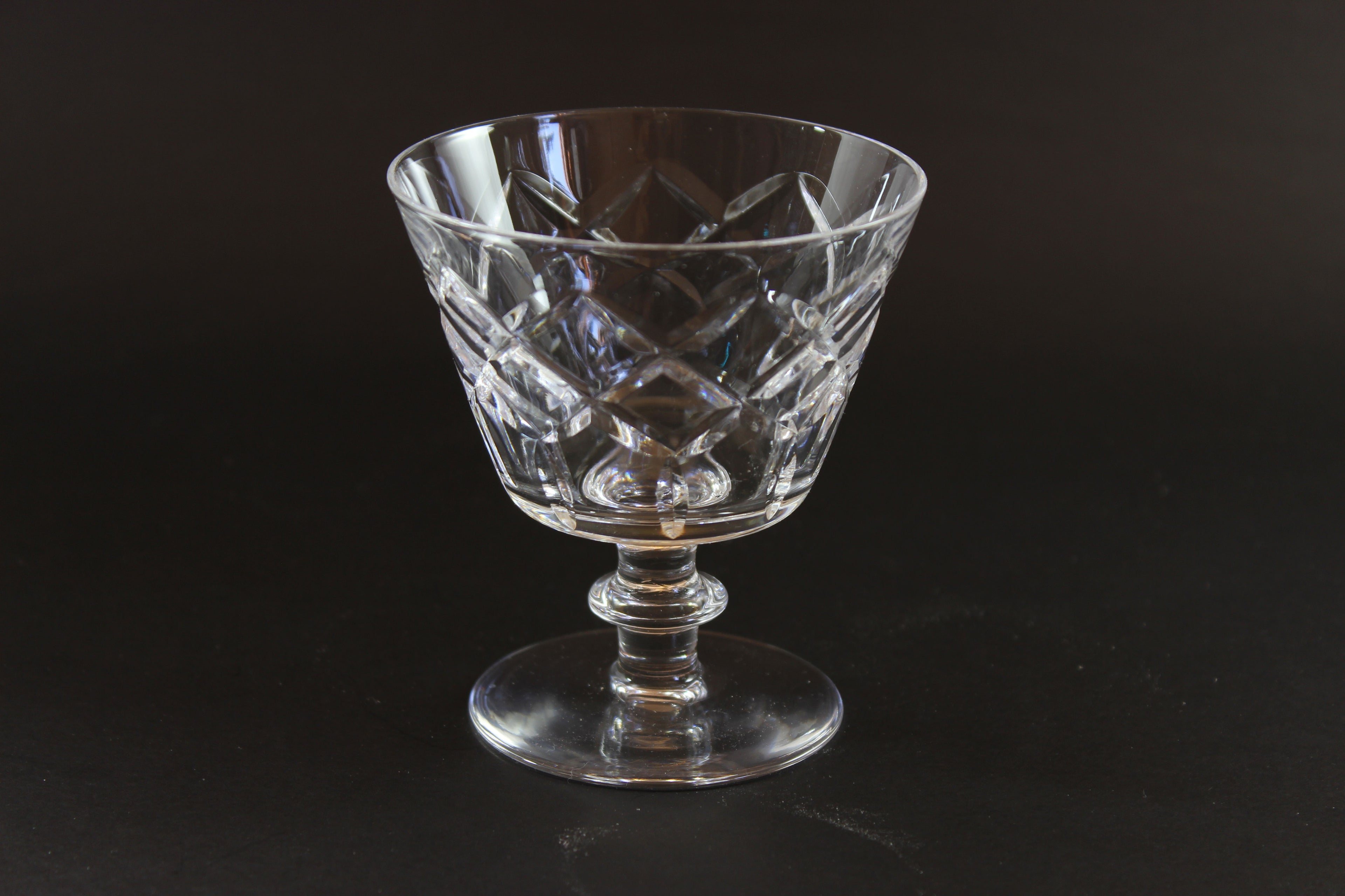 Webb Corbett Crystal, Cocktail Glasses, Unknown Pattern