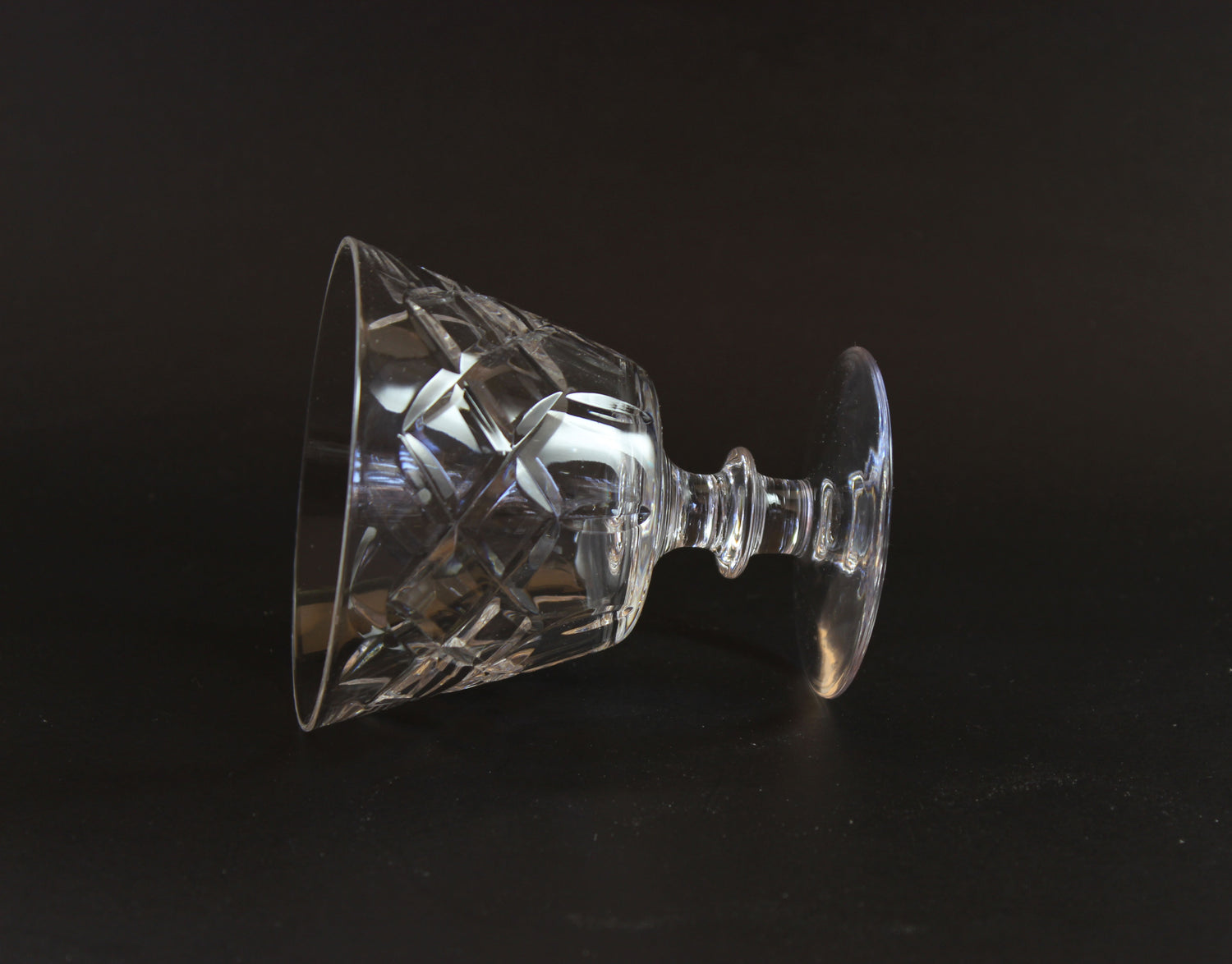 Webb Corbett Crystal, Cocktail Glasses, Unknown Pattern