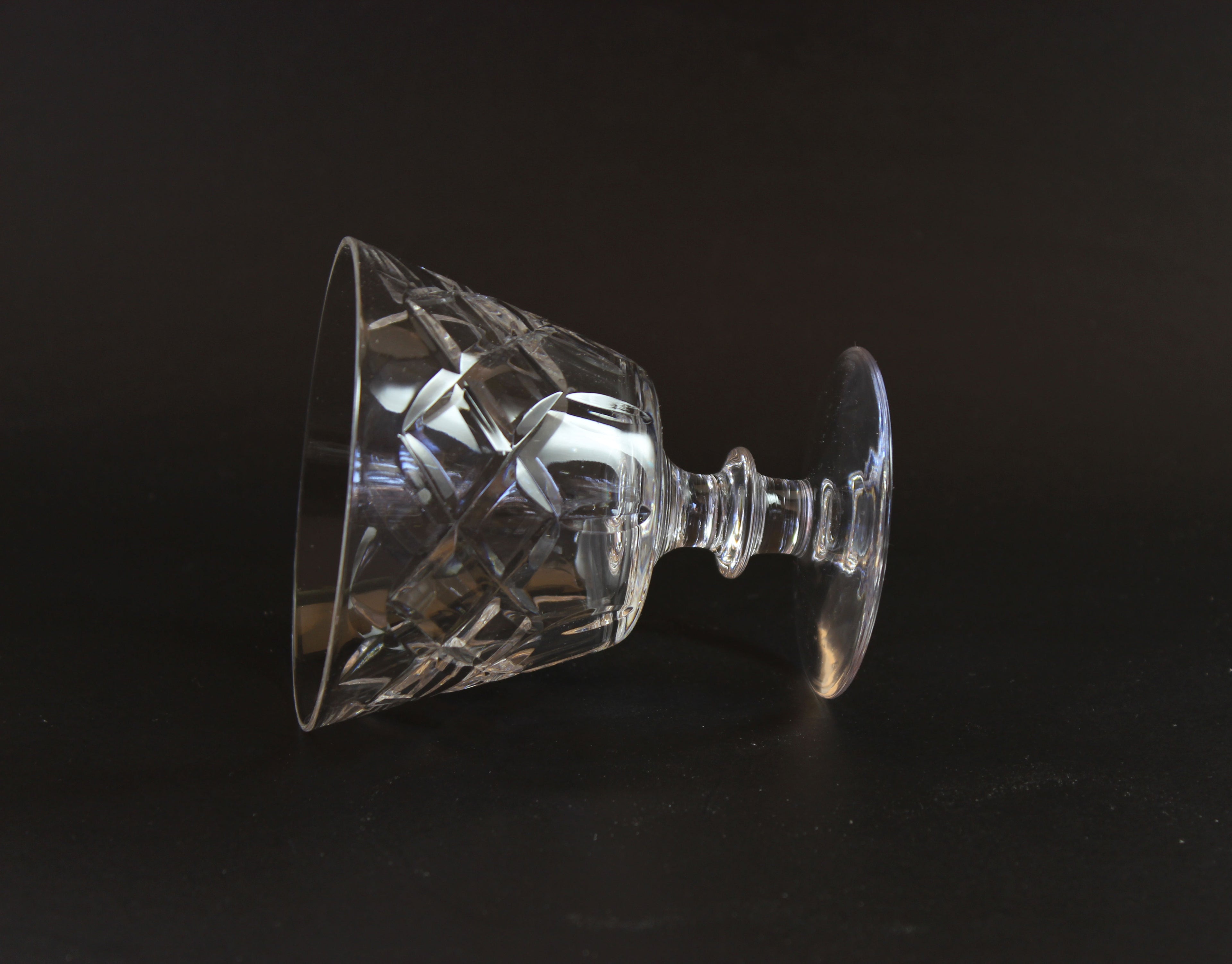 Webb Corbett Crystal, Cocktail Glasses, Unknown Pattern