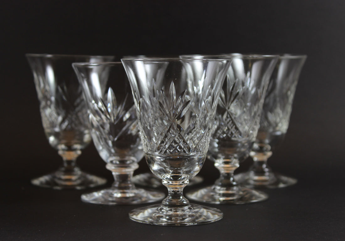 Webb Corbett Crystal, Fruit or Juice Glasses