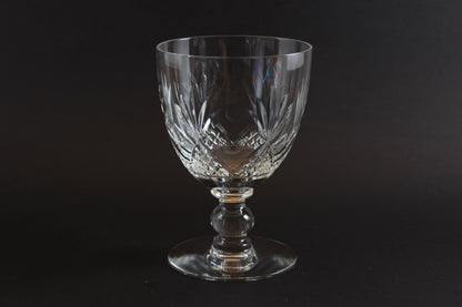Webb Corbett Crystal, Red Wine Glasses
