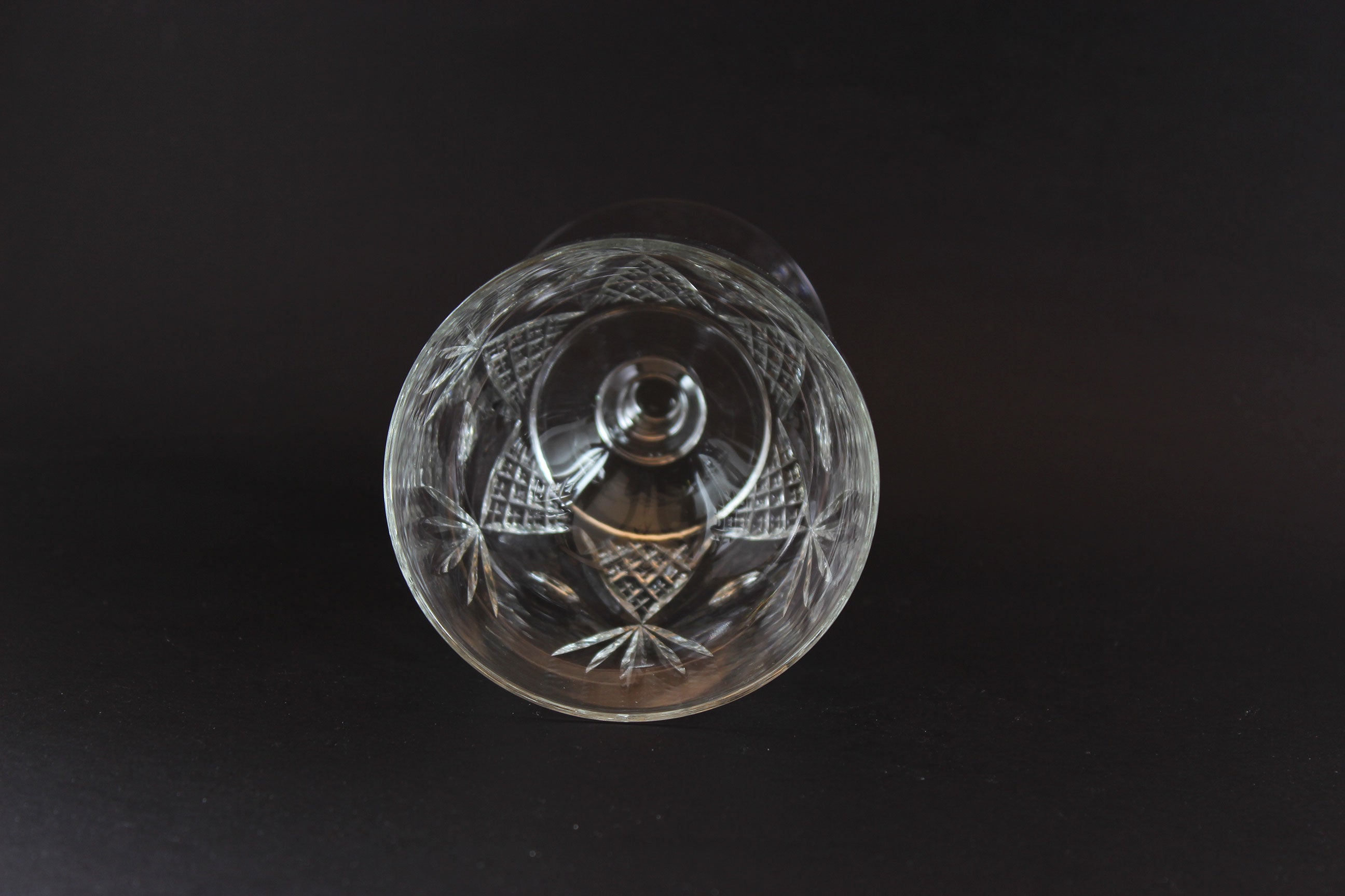 Webb Corbett Crystal, Red Wine Glasses