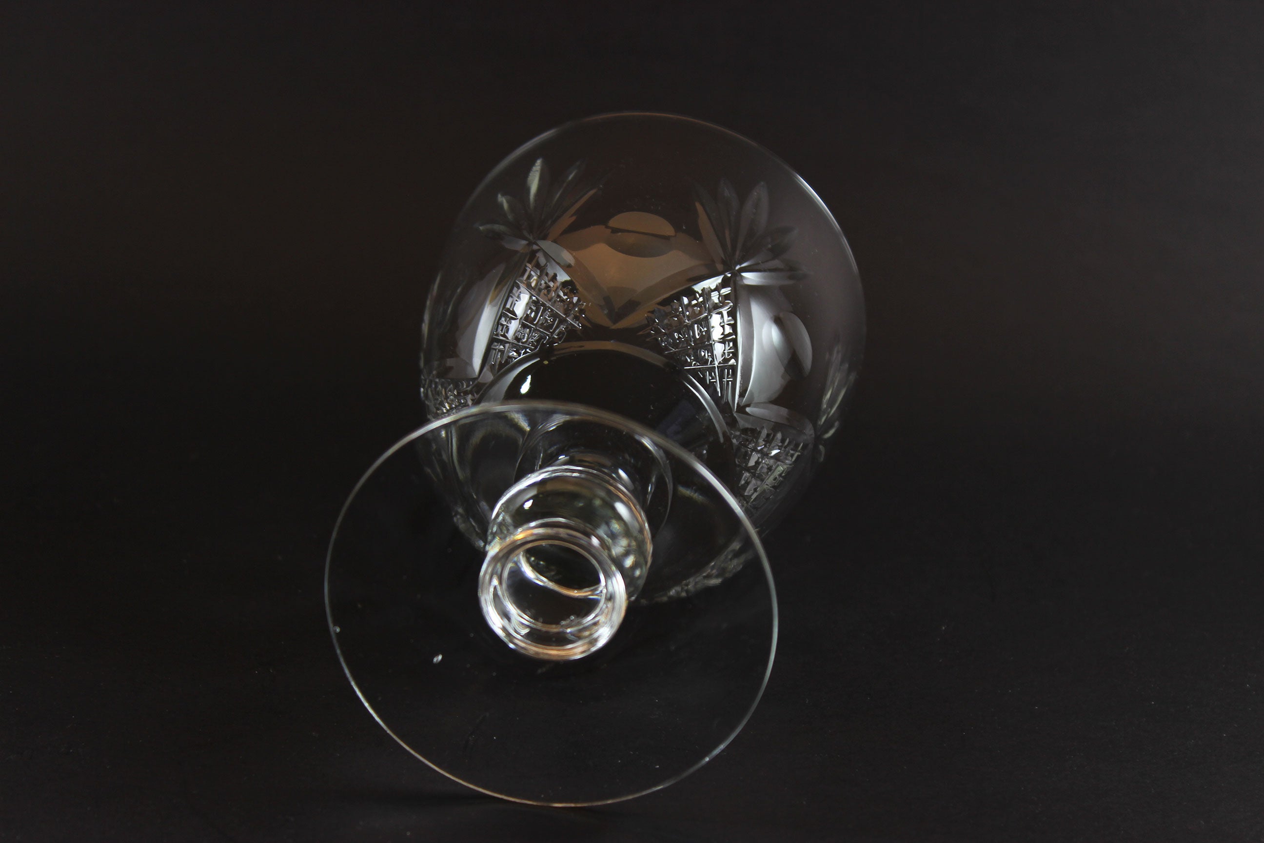 Webb Corbett Crystal, Red Wine Glasses