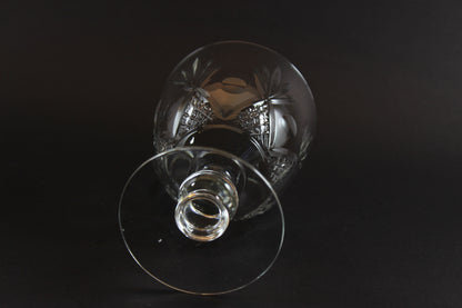 Webb Corbett Crystal, Red Wine Glasses