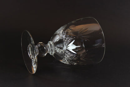 Webb Corbett Crystal, Red Wine Glasses