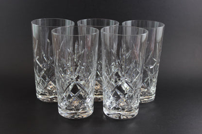 Large Cut Crystal Tumblers