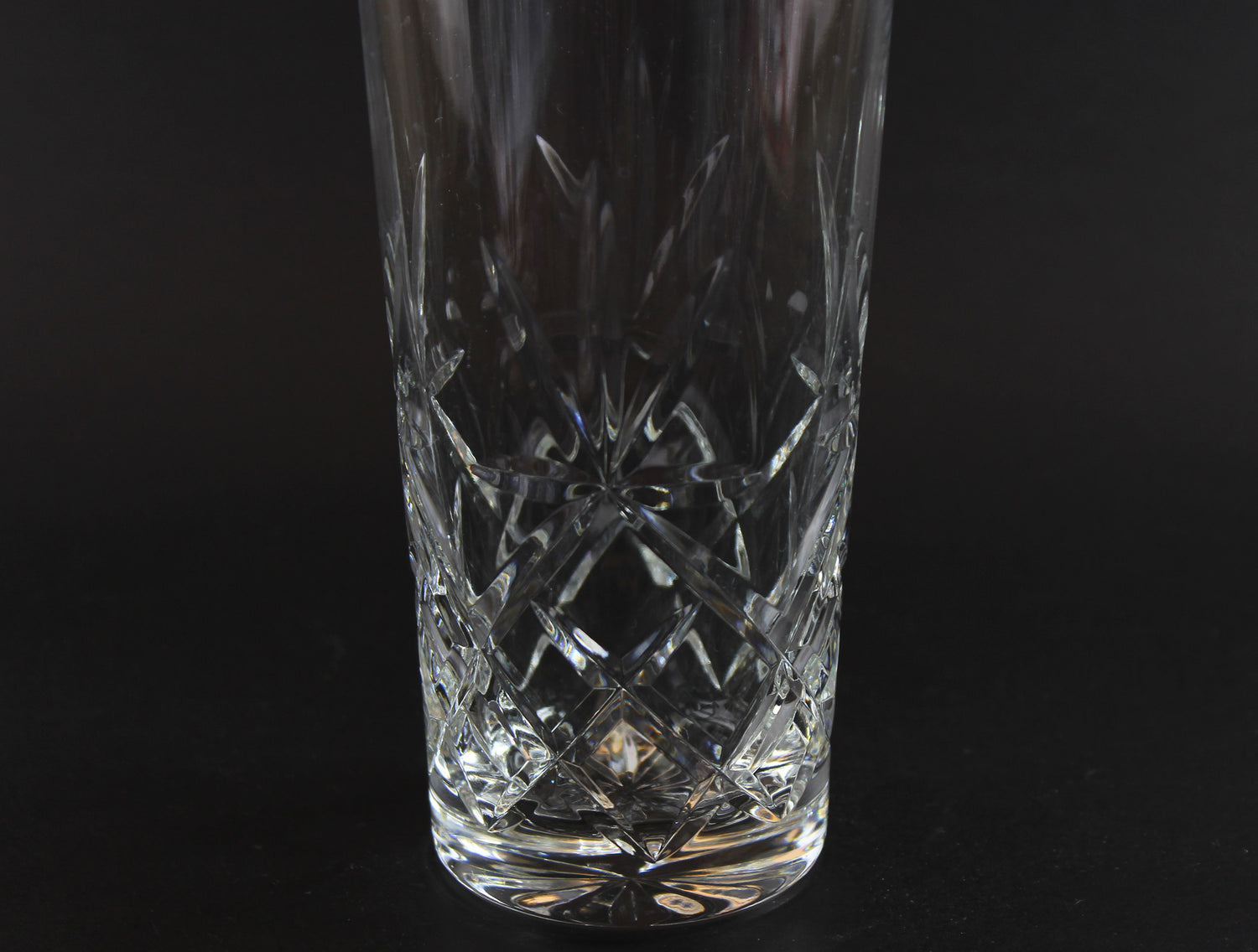 Large Cut Crystal Tumblers