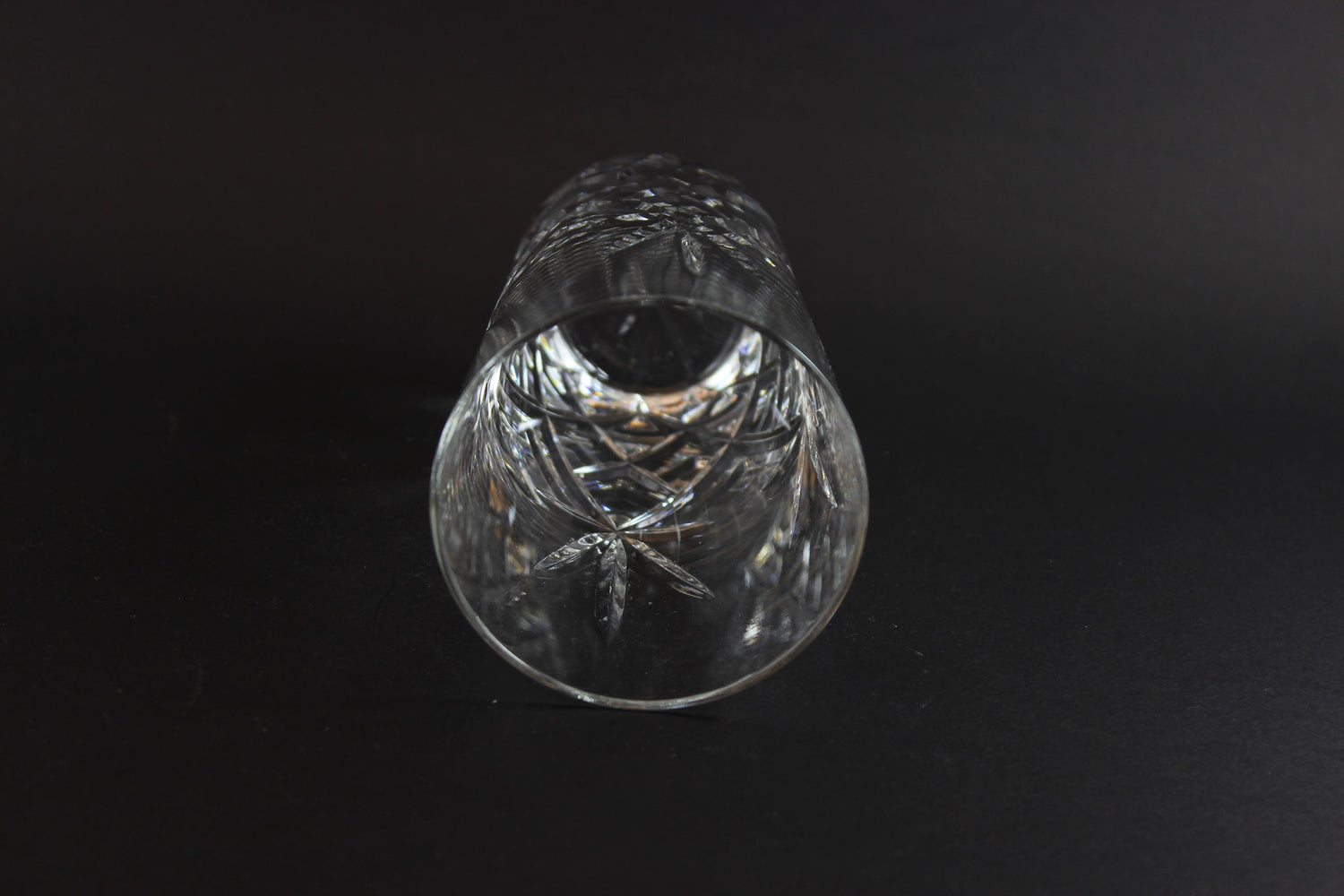 Large Cut Crystal Tumblers