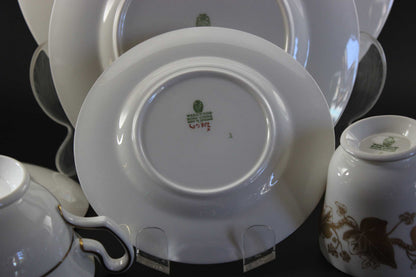Wedgwood, Golden Ivy Bone China,  7 Piece Place Setting
