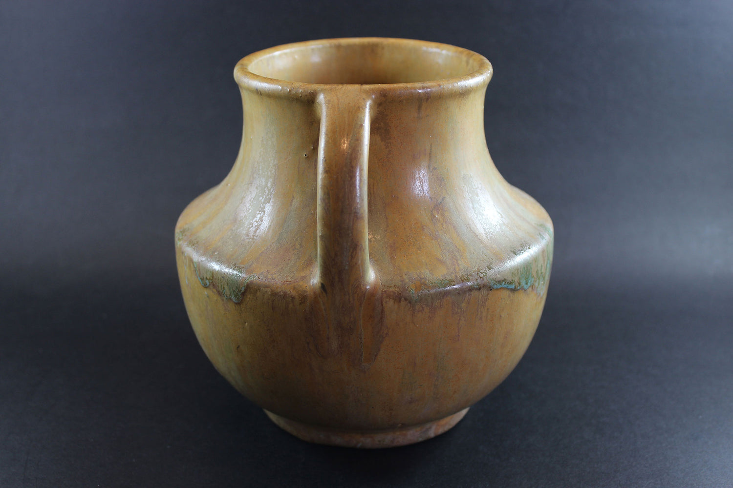 Zanesville Stoneware, Two Handled Vase