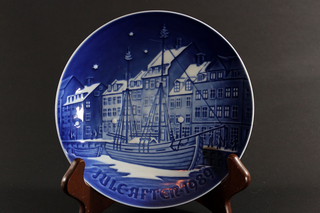 Bing &amp; Grondahl Christmas Plate 1989