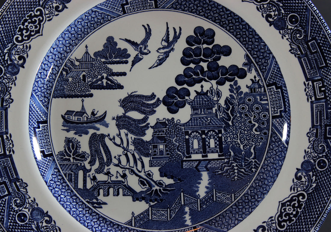 Blue Willow Dinner Plate, Johnson Brothers