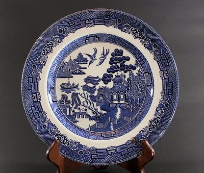 Blue Willow Dinner Plate, Johnson Brothers