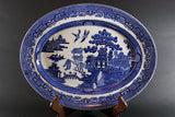 Blue Willow, 12" Platter, Johnson Brothers