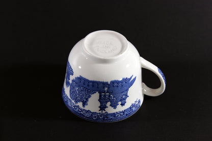 Blue Willow, Cup and Saucer, Johnson Brothers