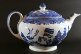 Blue Willow Teapot, Johnson Brothers_4