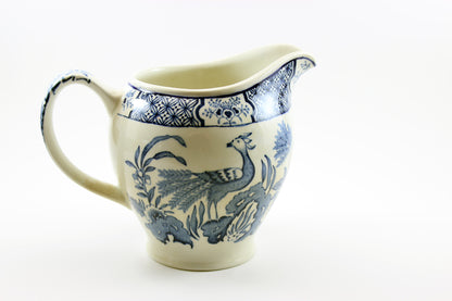 Blue and White &quot;Juan&quot; Wood and Sons Ltd., England. Small pitcher. Circa 1930&