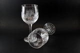 Bohemia Crystal Vintage Pinwheel Glasses