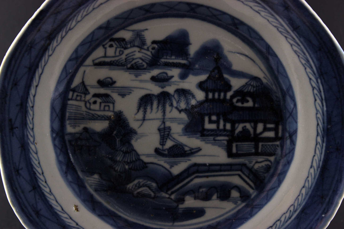 Chinese Export Canton Antique Plates (2)