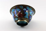 Antique Chinese Enamel and Metal Bowl