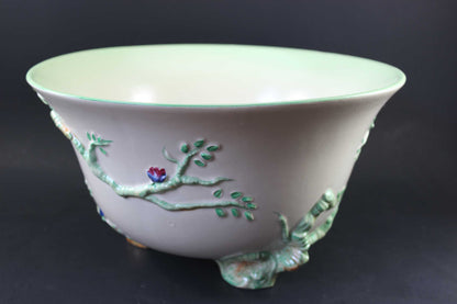 Clarice Cliff, Large Porcelain Bowl, Cherry Tree