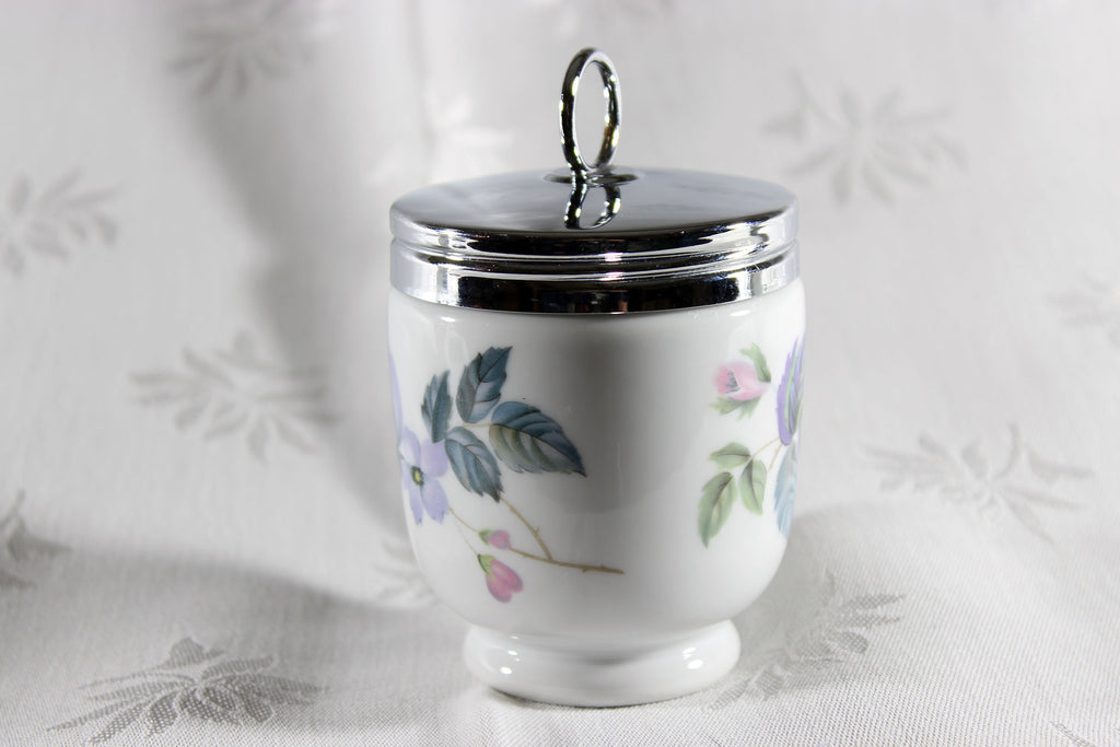 Royal Worcester Egg Coddler, Woodland Pattern – With A Past