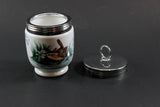 Royal Worcester Egg Coddlers, Wren and Finches Birds 