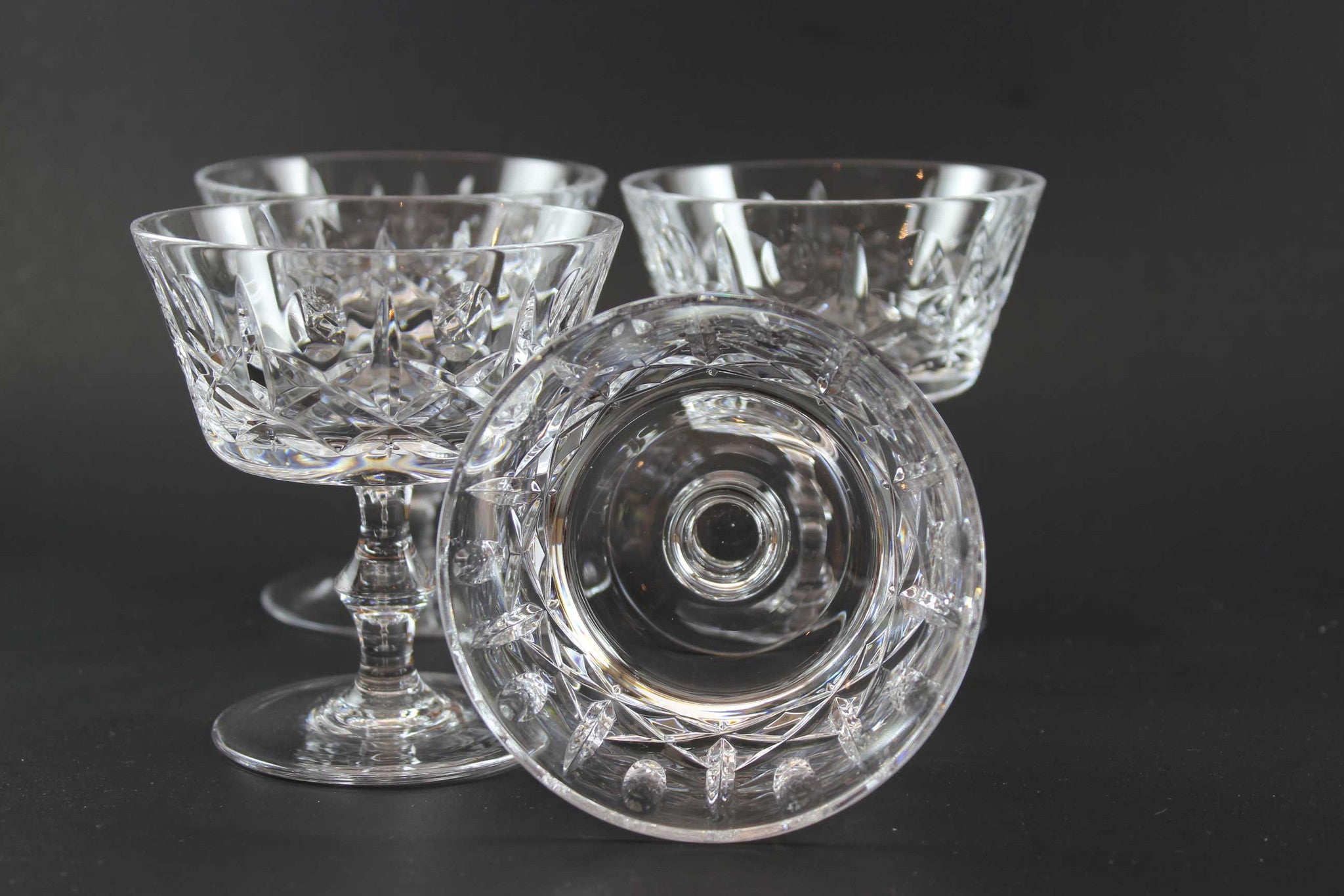 Offers Vinyage Chrystal Dessert Dishes