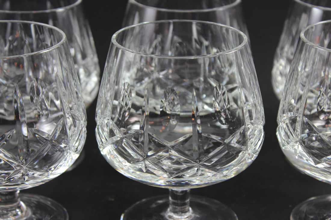 Cross and Olive Crystal, Brandy Snifters