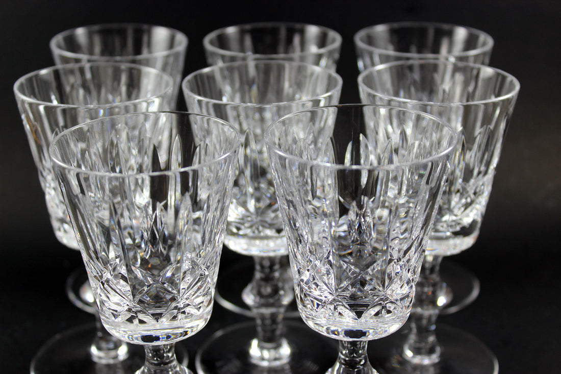 Cross and Olive White Wine Glasses