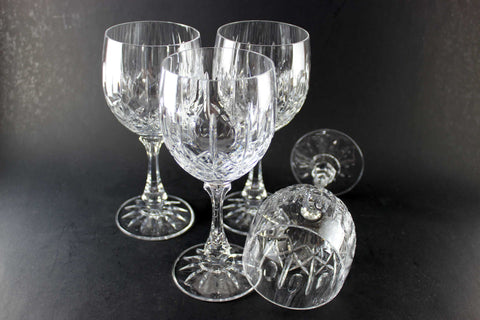 Cross and Olive Wine Glasses