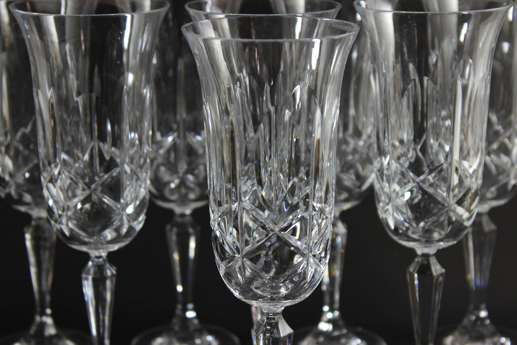 Delancy Champagne Flutes, Wine Gifts & Barware: Olive & Cocoa, LLC